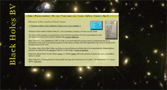Desktop Screenshot of black-holes.eu