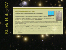 Tablet Screenshot of black-holes.eu
